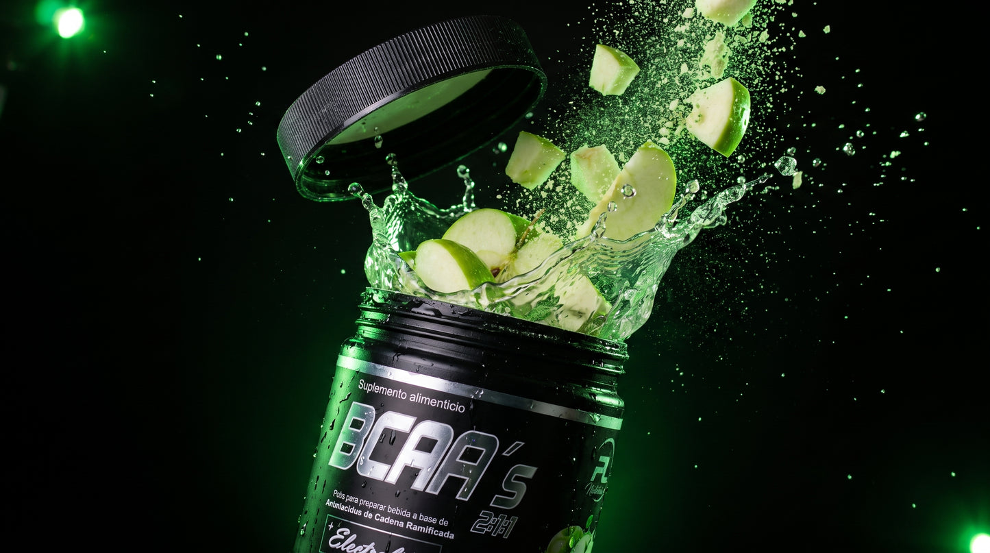 BCAA's -Electrolitos- MANZANA VERDE