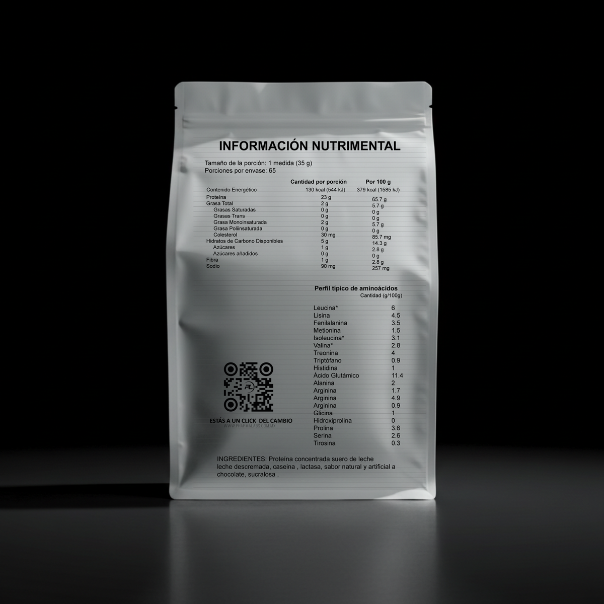 WHEY - CHOCOLATE Proteina Suero de Leche
