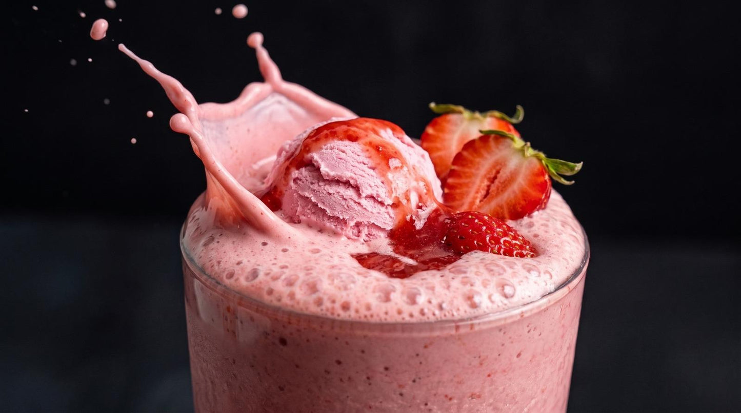 WHEY - FRESAS Proteina Suero de Leche Hidrolizada